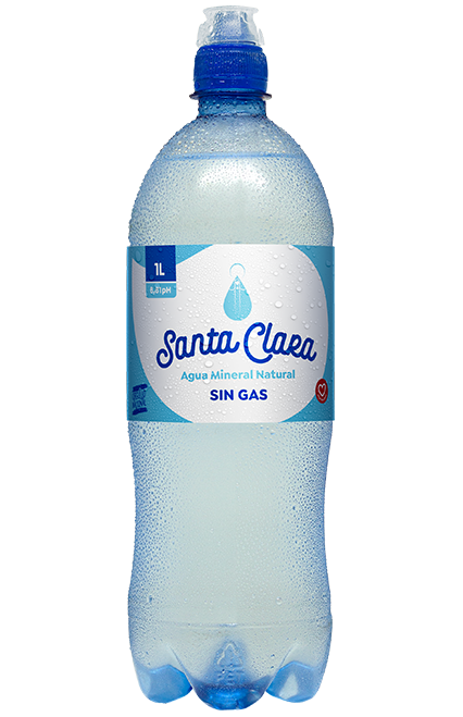 Agua Mineral Natural Santa Clara 1L
