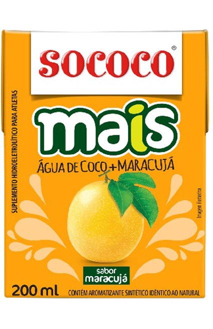 Agua de coco Maracuja