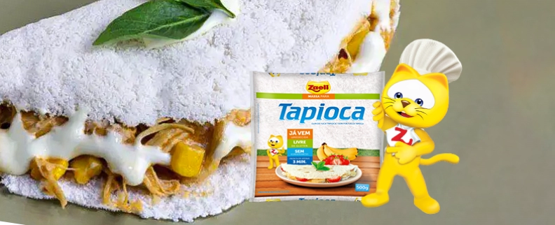 Tapioca Rellena de Pollo Catupiry