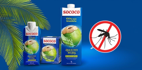Agua de Coco Sococo VS Dengue