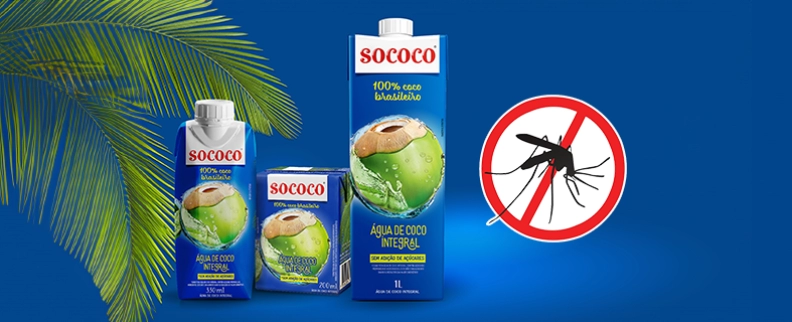 Agua de Coco Sococo VS Dengue